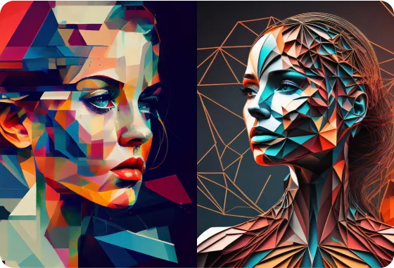 Generate Art from prompt in different styles