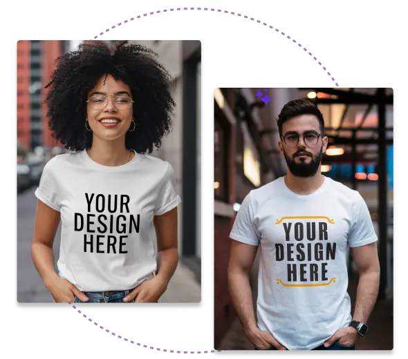 Create Custom T-Shirt Mockups Online