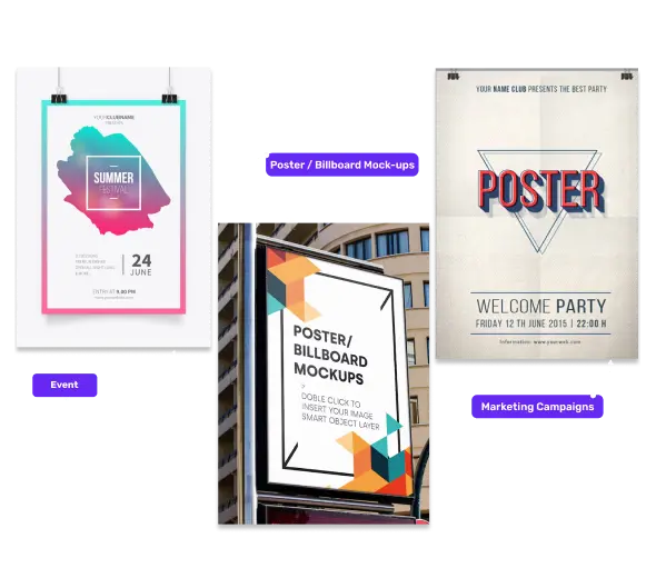 Poster Creation with AI Mockup Generator