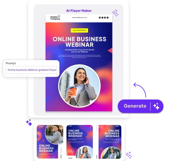 AI Flyer Maker: Instantly Design Custom Flyers Online