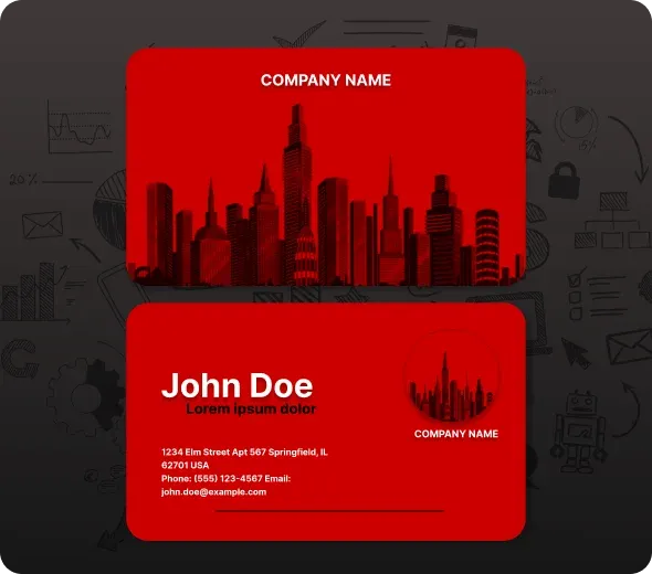 Red Corporate Graphics