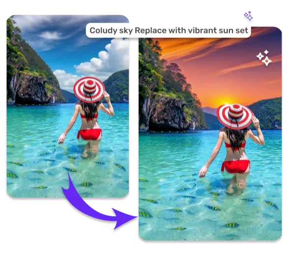 Transform Vacation Photos with AI Object Replacer