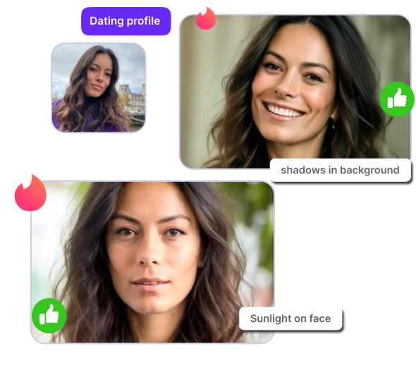 AI Headshots for your Dating Profile